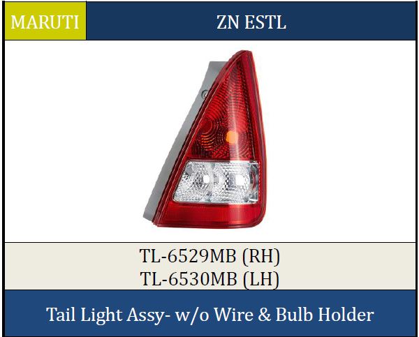 T.LIGHT W/O WIRING RH ZEN ESTILO 6529MB