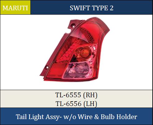 T.LIGHT SWIFT ONLY T2 RH MN 6555