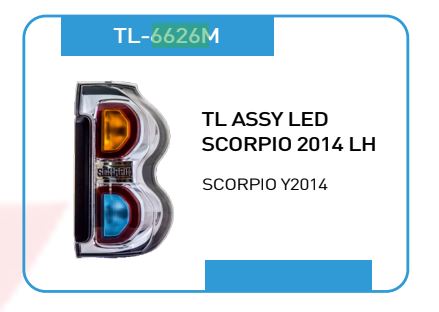 T.LIGHT SCORPIO W/O BULB  LH TL-6626M