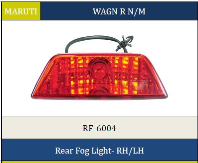 FOG LAMP REAR RF 6004