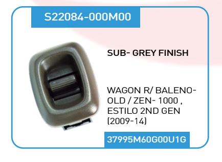 SWITCH PWS ESTILO GREY S22084