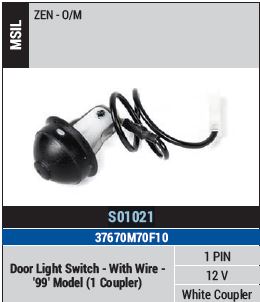 DOOR LIGHT SWITCH SO 1021