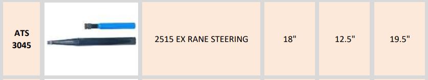 STG YOKE & TEETH 2515EX RANE ATS3045